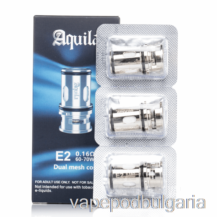 Vape Течности Horizon Tech Aquila резервни намотки 0.16ohm E2 намотки с двойна мрежа